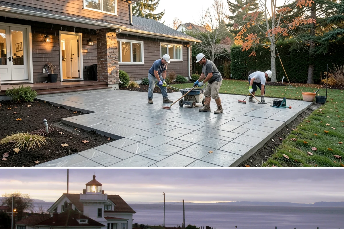 Sidelight Installation in Mukilteo, Snohomish County, WA - Because sidelights widen an exterior opening, drier months are the best time to install them.