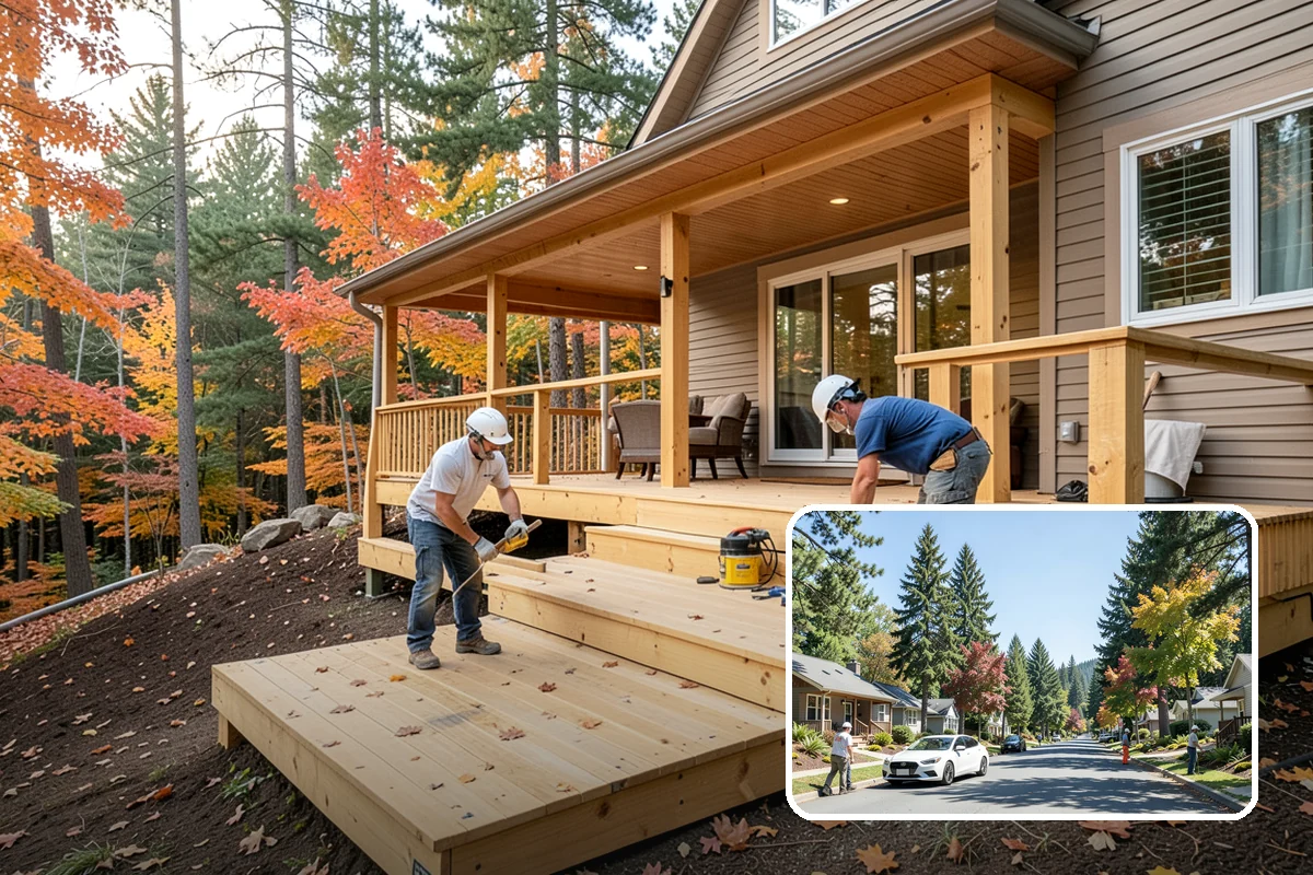 Sidelight Installation in Orting, Pierce County, WA - More natural light in a once-dark foyer