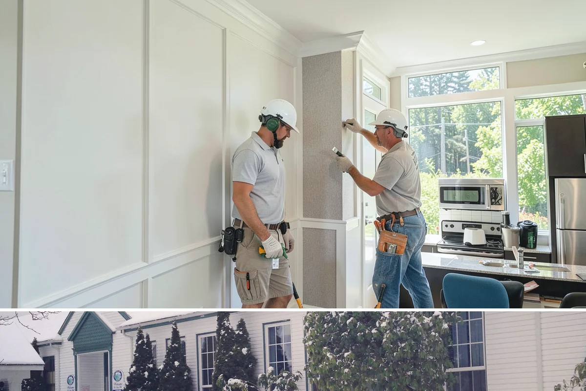 Sidelight Installation in Pacific, King County, WA - Because sidelights widen an exterior opening, drier months are the best time to install them.