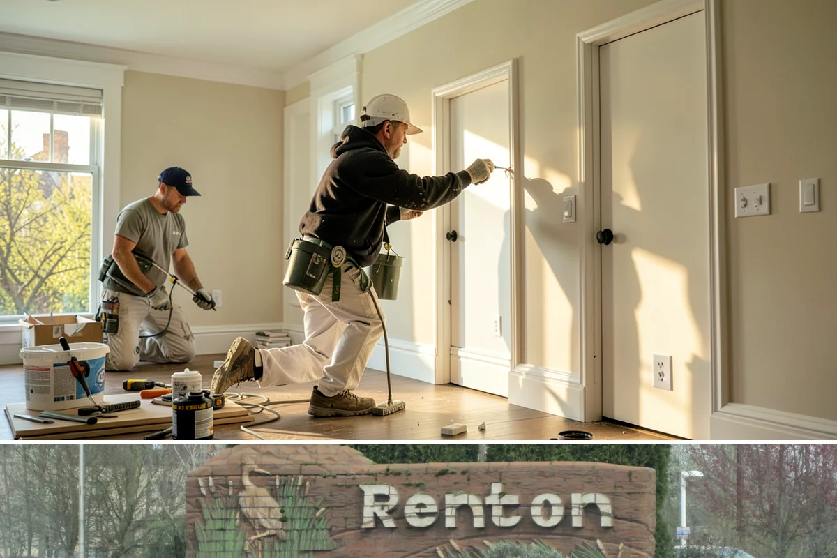 Sidelight Installation in Renton, King County, WA - Because sidelights widen an exterior opening, drier months are the best time to install them.