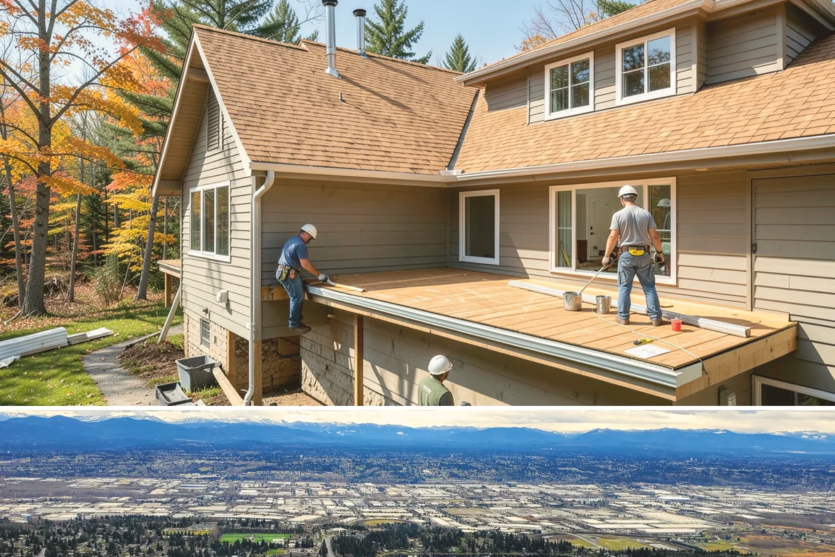Sidelight Installation in SeaTac, King County, WA - Because sidelights widen an exterior opening, drier months are the best time to install them.