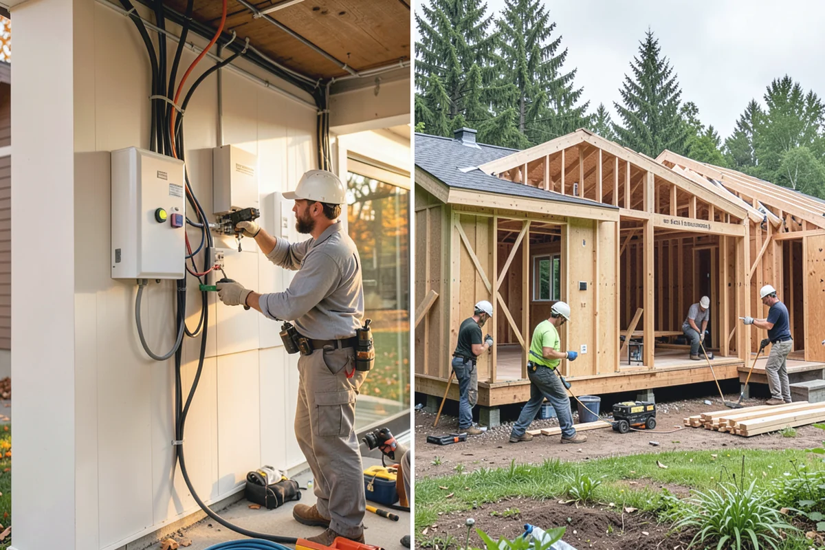 Sidelight Installation in Skykomish, King County, WA - Plan the opening width to add one or two sidelight panels