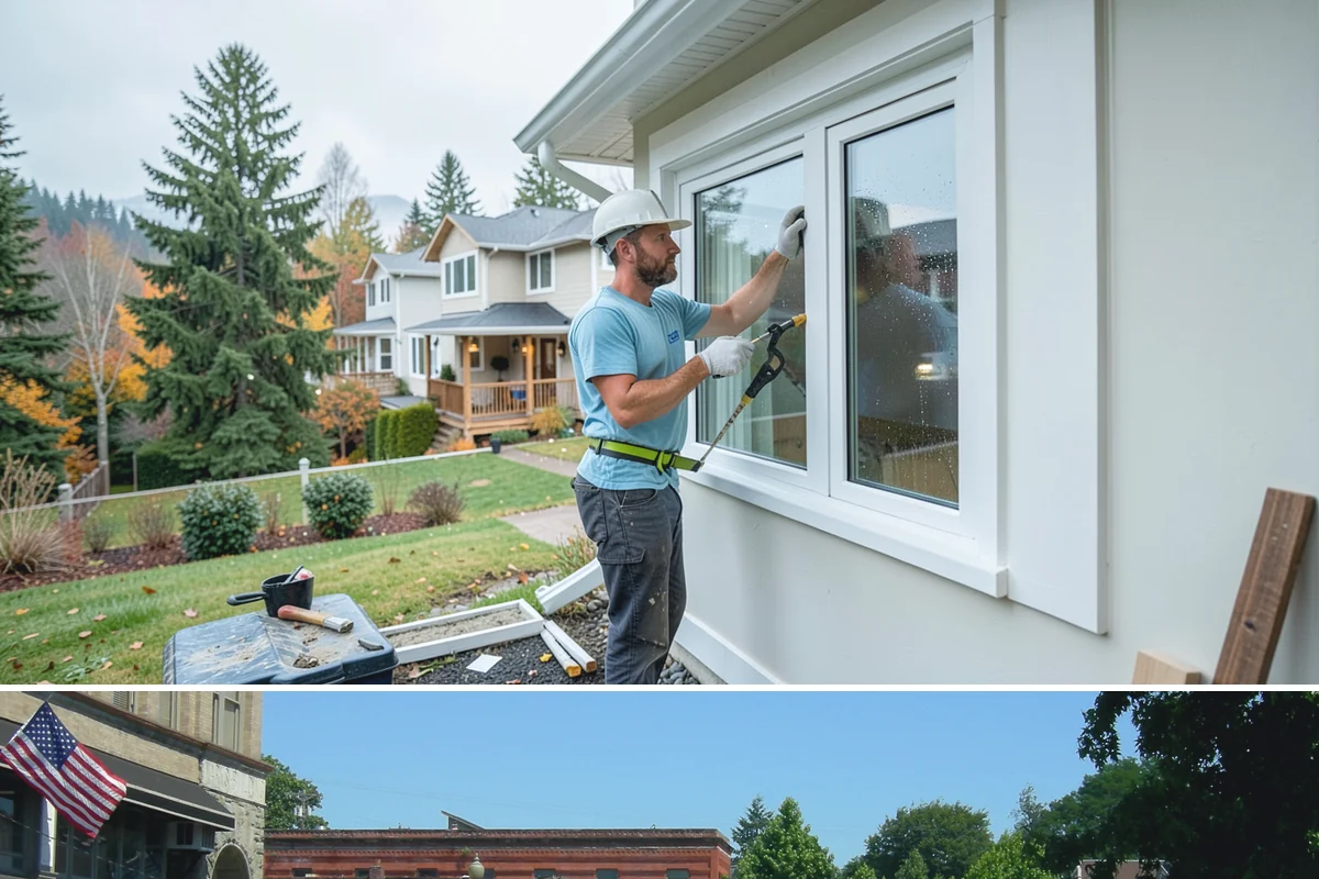 Sidelight Installation in Snohomish, Snohomish County, WA - Because sidelights widen an exterior opening, drier months are the best time to install them.
