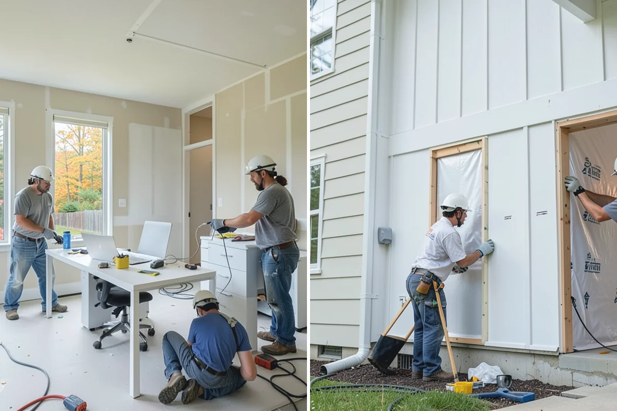 Sidelight Installation in South Prairie, Pierce County, WA - Plan the opening width to add one or two sidelight panels