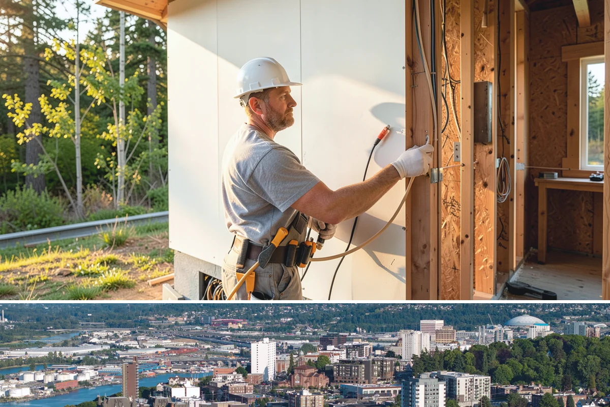Sidelight Installation in Tacoma, Pierce County, WA - Because sidelights widen an exterior opening, drier months are the best time to install them.