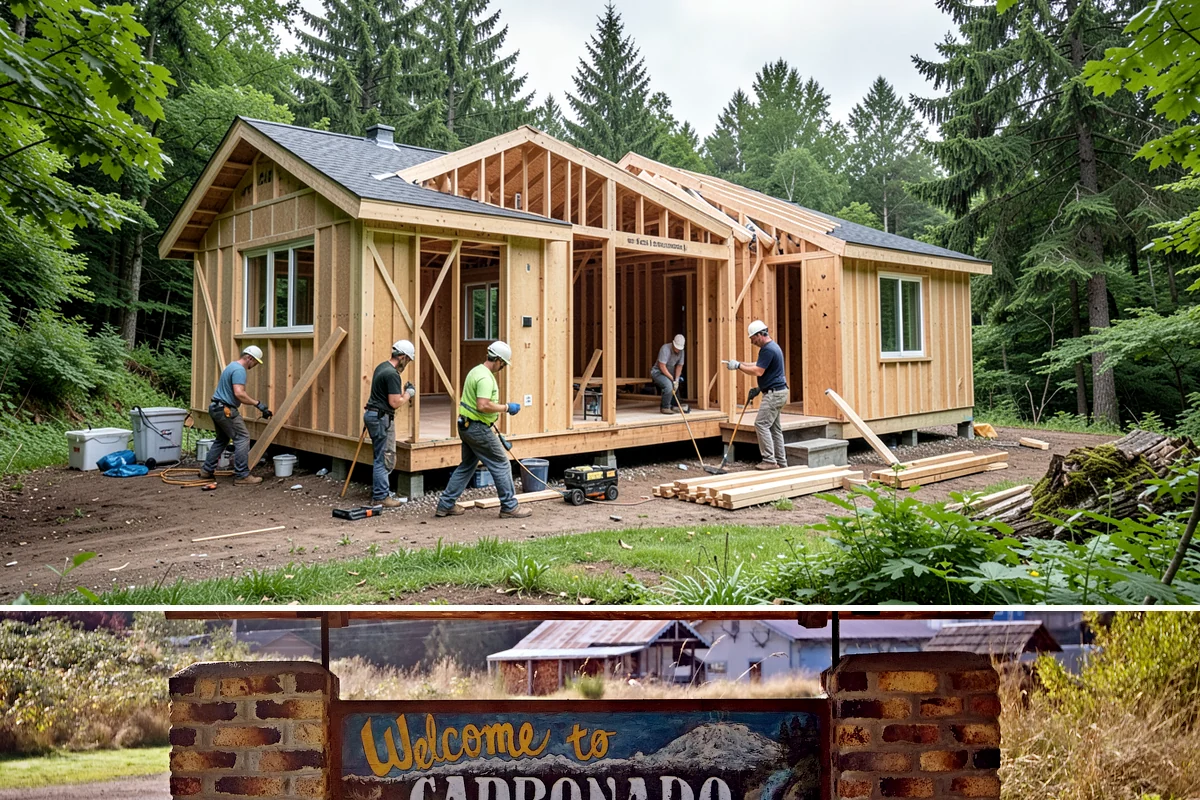 Sidewalk Installation in Carbonado, Pierce County, WA - Late spring through early autumn offers the steady, mild conditions that let sidewalks cure evenly.