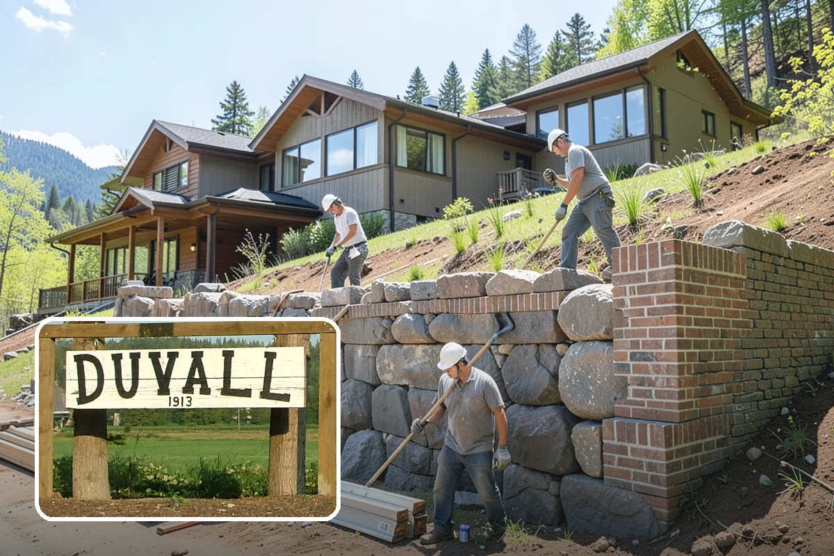 Sidewalk Installation in Duvall, King County, WA - Proper cross-slope prevents standing water and ice