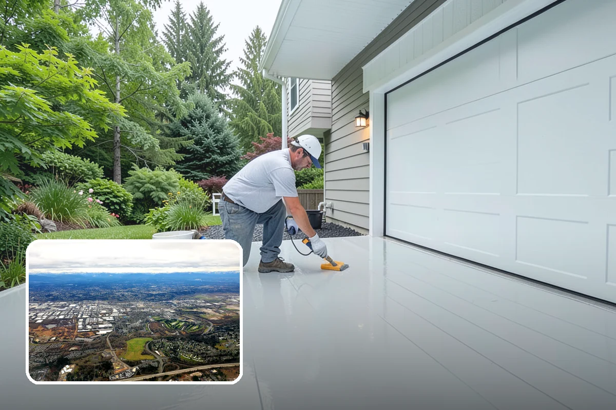 Sidewalk Installation in Kent, King County, WA - Proper cross-slope prevents standing water and ice