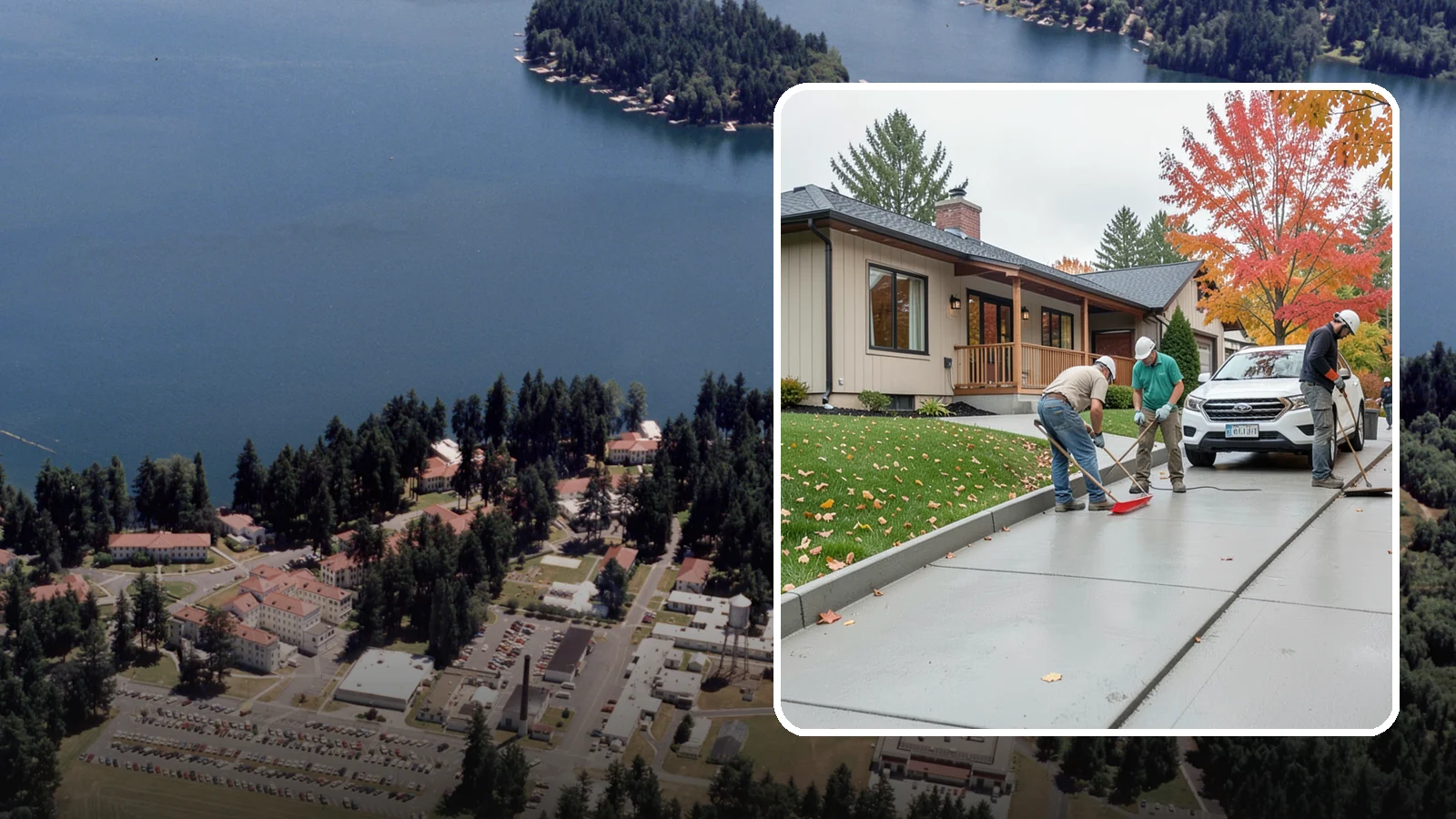 Sidewalk Installation in Lakewood, Pierce County, WA - Code-compliant sidewalks poured with the slope and jointing needed to stay flat and safe in wet climates.