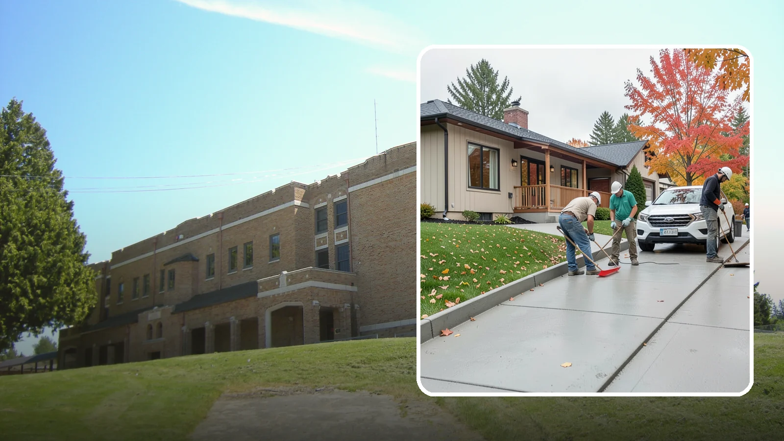 Sidewalk Installation in Maple Valley, King County, WA - Code-compliant sidewalks poured with the slope and jointing needed to stay flat and safe in wet climates.