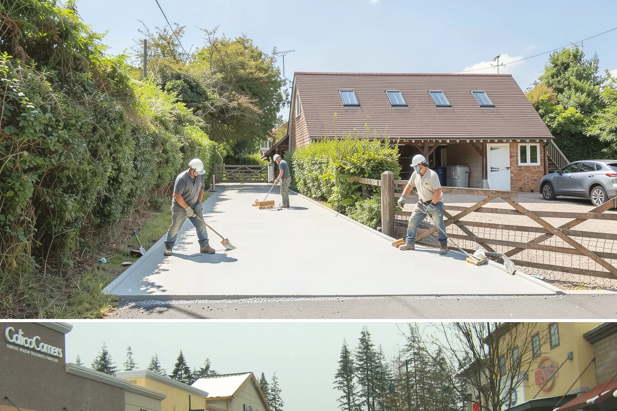 Sidewalk Installation in Mill Creek, Snohomish County, WA - Late spring through early autumn offers the steady, mild conditions that let sidewalks cure evenly.