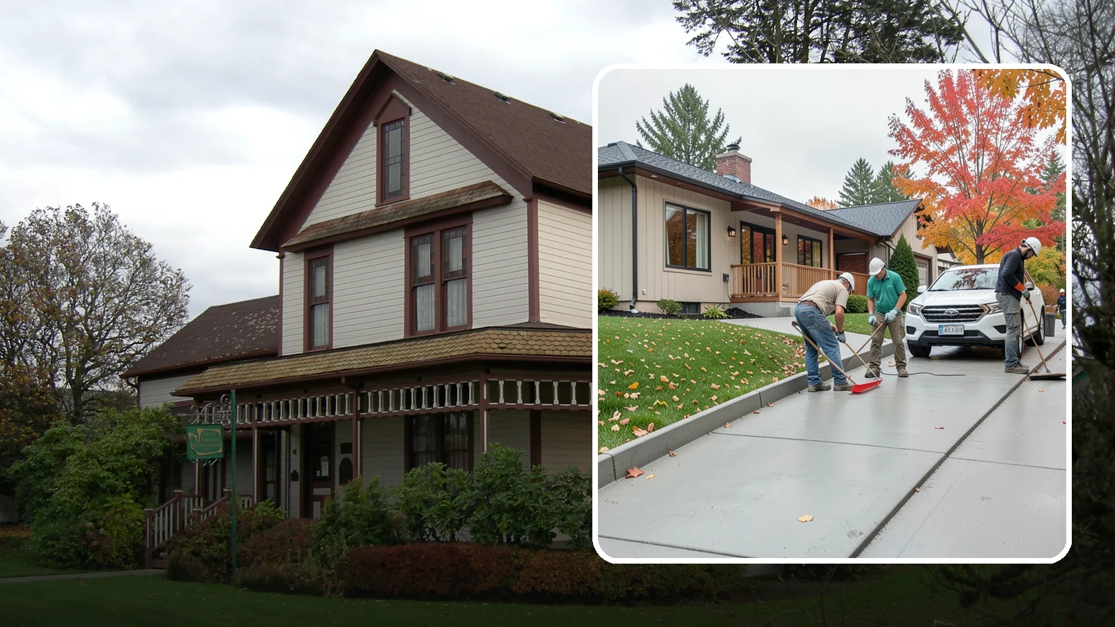 Sidewalk Installation in Sumner, Pierce County, WA - Code-compliant sidewalks poured with the slope and jointing needed to stay flat and safe in wet climates.