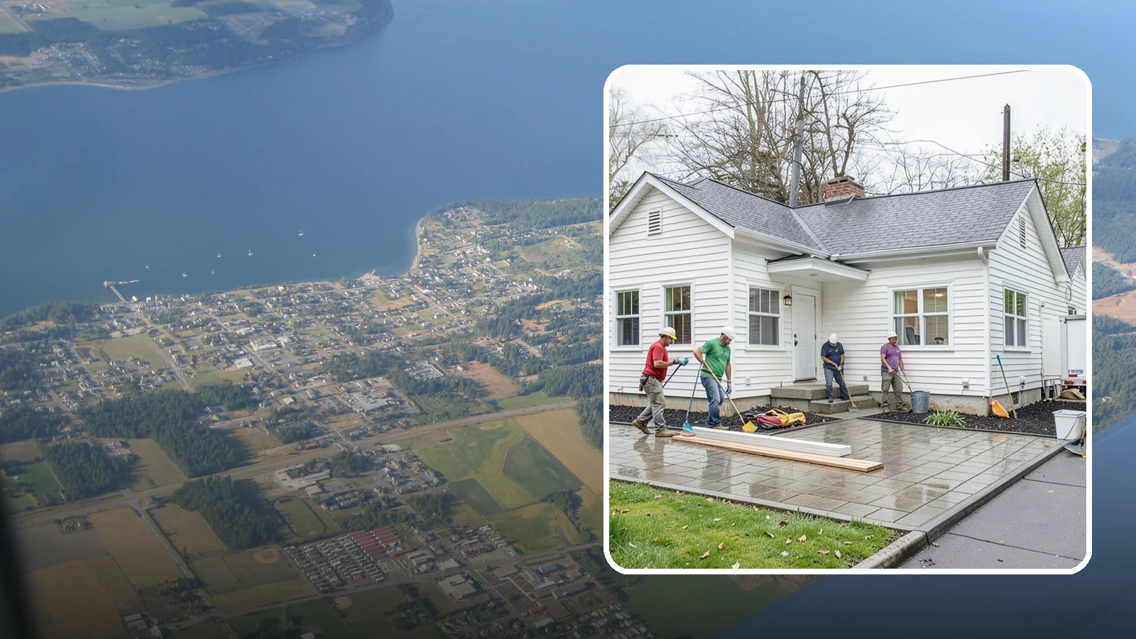 Siding Installation in Coupeville, Island County, WA - We install new exterior siding that shields Western Washington homes from wind-driven rain and constant Puget Sound moisture.