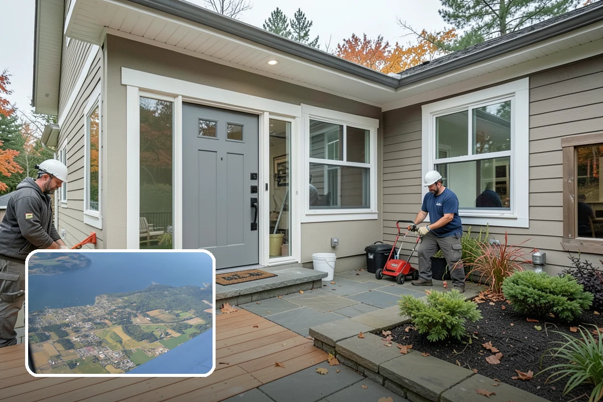 Siding Installation in Coupeville, Island County, WA - Blocks wind-driven rain from reaching the structure