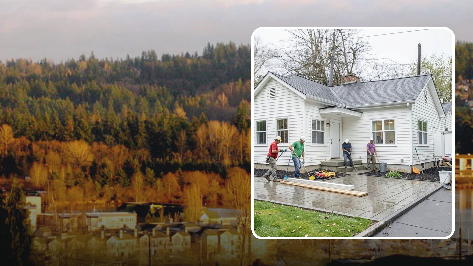 Siding Installation in Kenmore, King County, WA - We install new exterior siding that shields Western Washington homes from wind-driven rain and constant Puget Sound moisture.