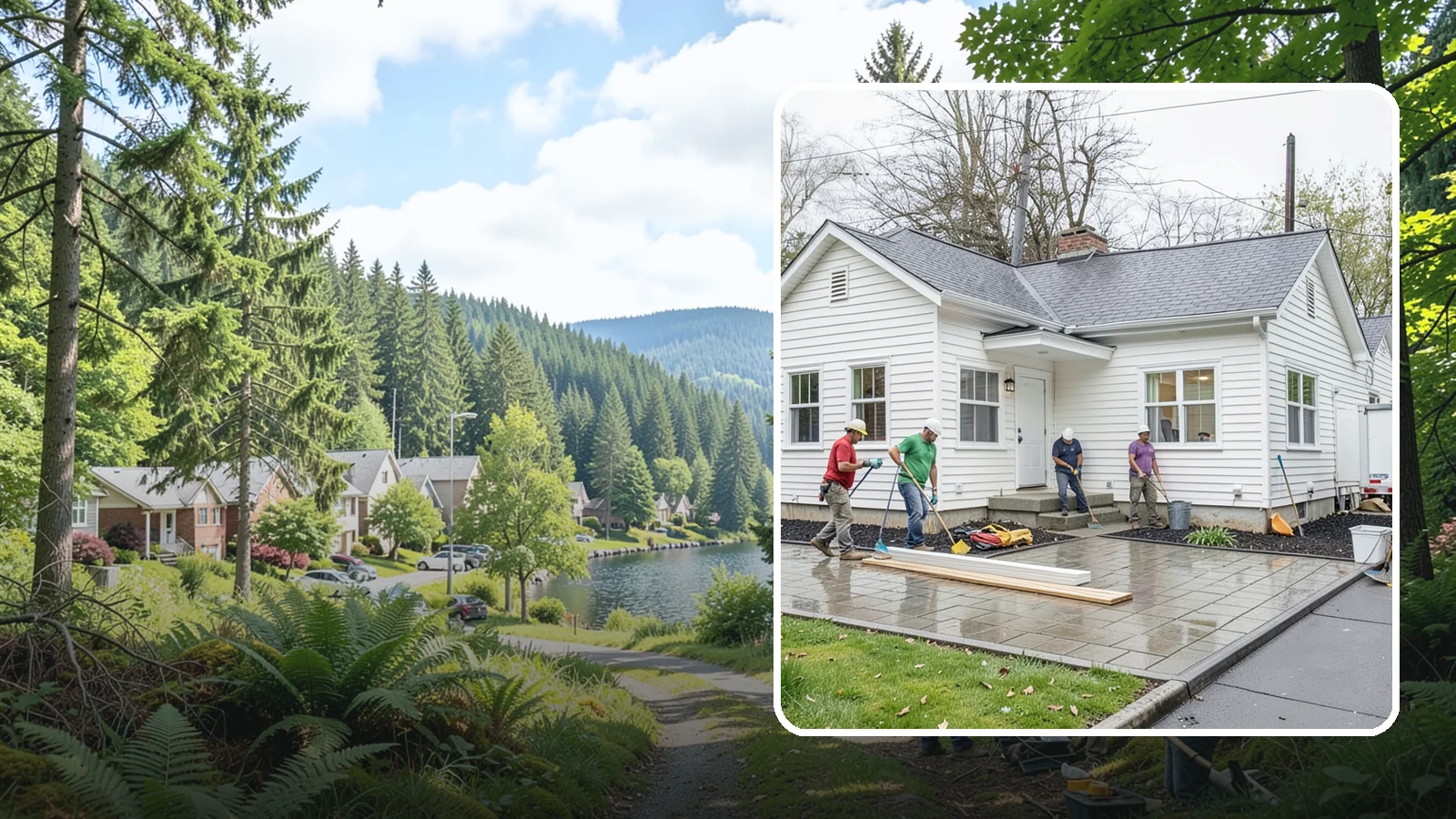 Siding Installation in Lake Forest Park, King County, WA - We install new exterior siding that shields Western Washington homes from wind-driven rain and constant Puget Sound moisture.