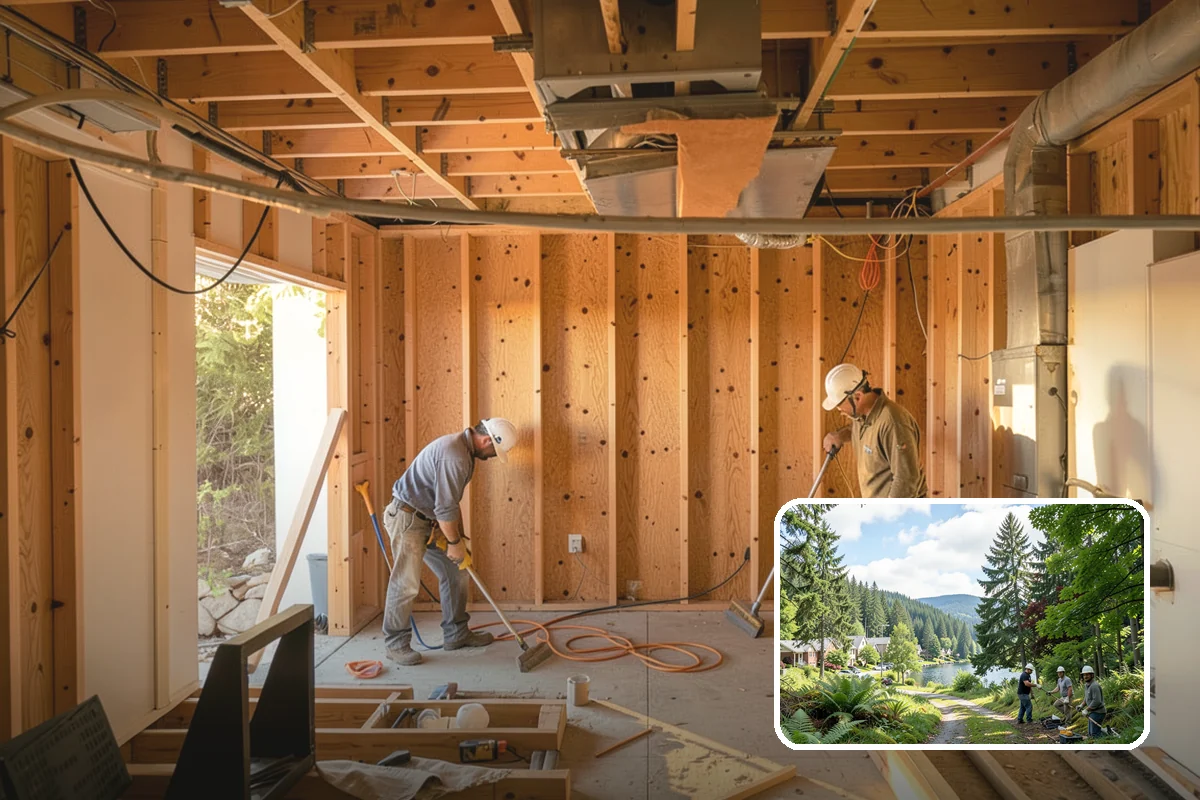Siding Installation in Lake Forest Park, King County, WA - Blocks wind-driven rain from reaching the structure