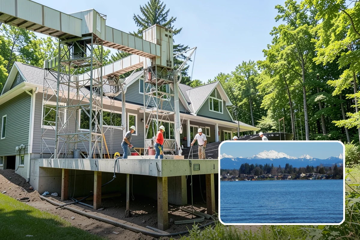 Siding Installation in Lake Stevens, Snohomish County, WA - Blocks wind-driven rain from reaching the structure