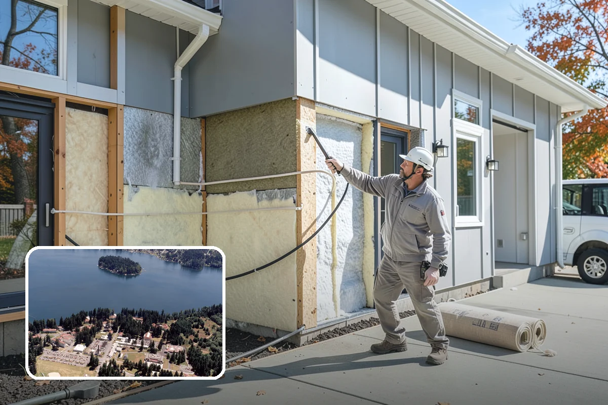 Siding Installation in Lakewood, Pierce County, WA - Blocks wind-driven rain from reaching the structure