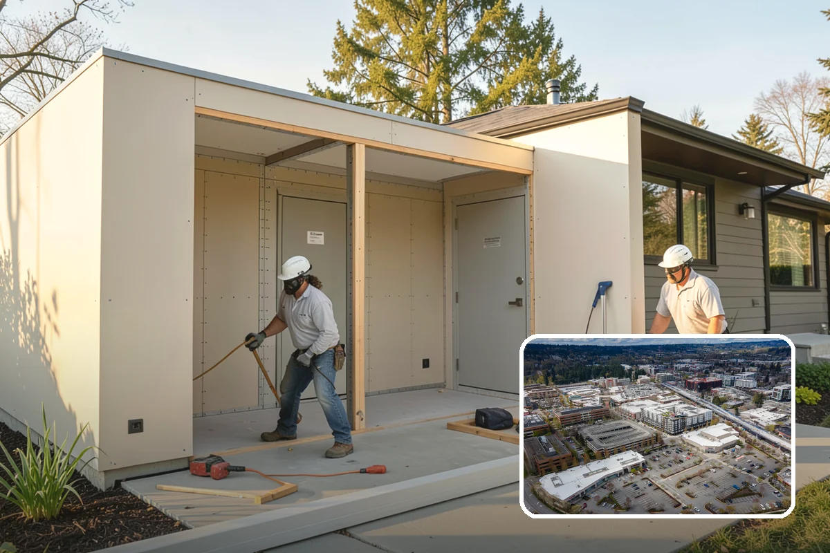 Siding Installation in Redmond, King County, WA - Blocks wind-driven rain from reaching the structure