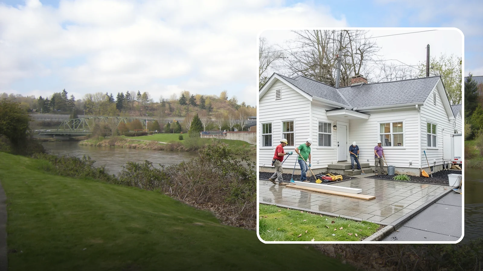 Siding Installation in Tukwila, King County, WA - We install new exterior siding that shields Western Washington homes from wind-driven rain and constant Puget Sound moisture.