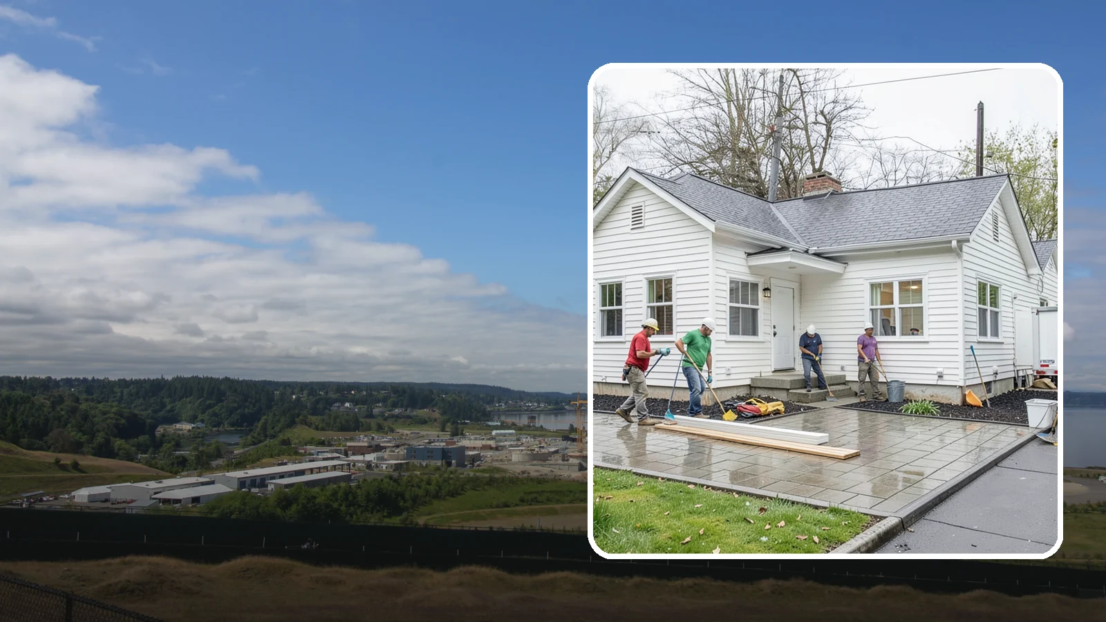Siding Installation in University Place, Pierce County, WA - We install new exterior siding that shields Western Washington homes from wind-driven rain and constant Puget Sound moisture.
