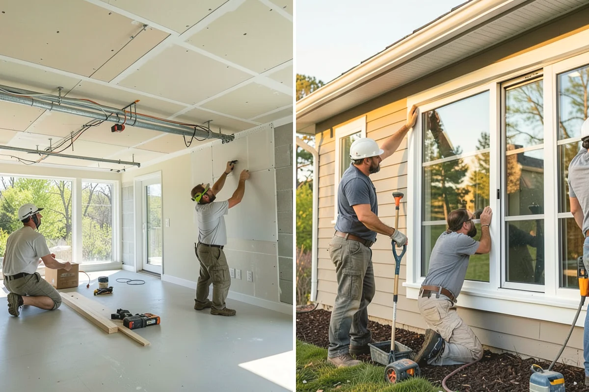 Siding Painting in Anacortes, Skagit County, WA - Wash and scrape loose or failing paint