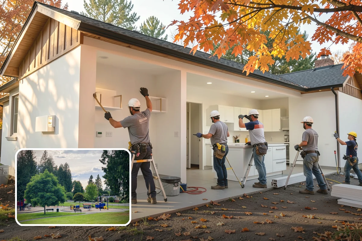 Siding Painting in Bonney Lake, Pierce County, WA - Renews faded, chalking, or peeling siding