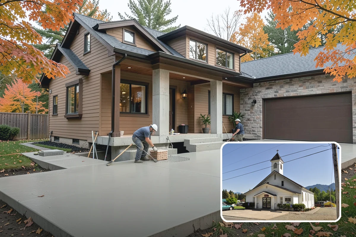 Siding Painting in Concrete, Skagit County, WA - Renews faded, chalking, or peeling siding