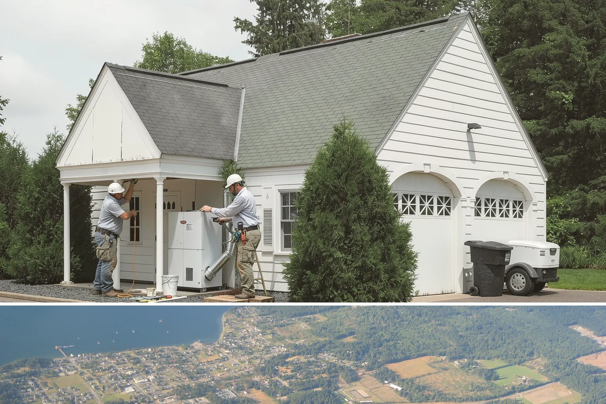 Siding Painting in Coupeville, Island County, WA - Dry, mild weather from late spring through early fall lets exterior paint cure properly before the rains return.