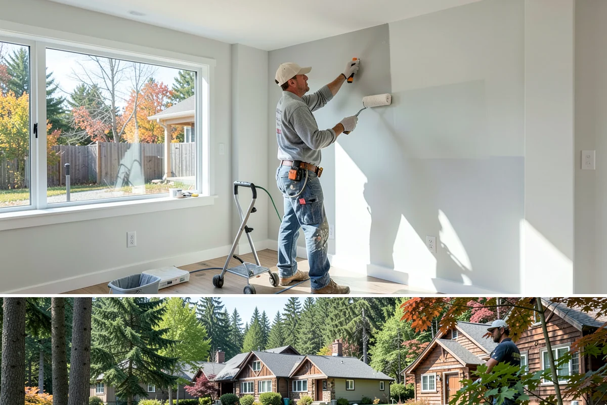 Siding Painting in Edgewood, Pierce County, WA - Dry, mild weather from late spring through early fall lets exterior paint cure properly before the rains return.