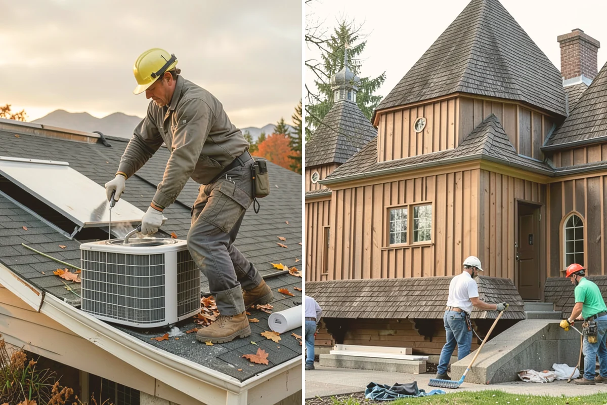 Siding Painting in Langley, Island County, WA - Wash and scrape loose or failing paint