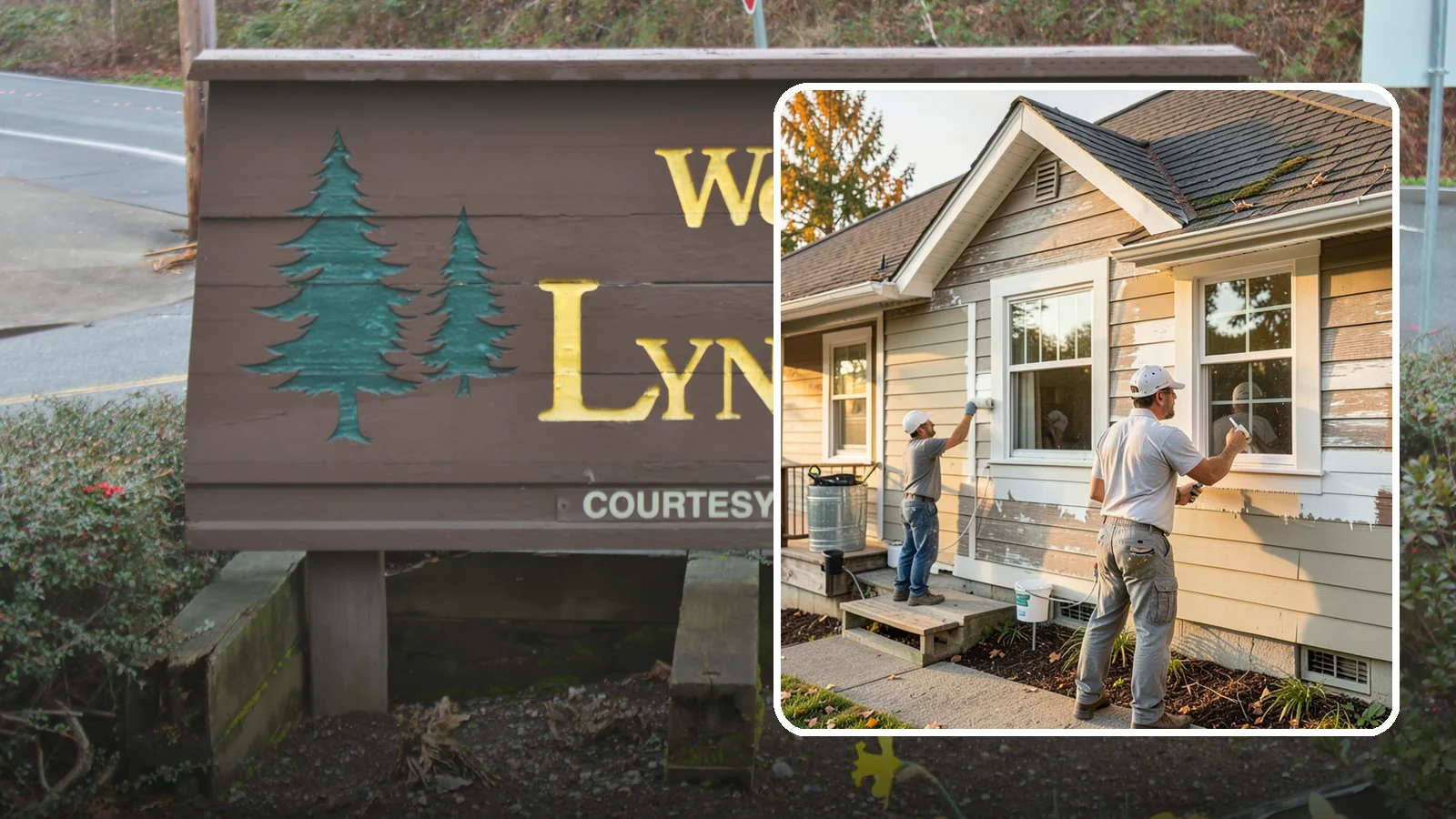 Siding Painting in Lynnwood, Snohomish County, WA - We prep and paint existing siding to renew its appearance and reinforce its defense against PNW moisture.