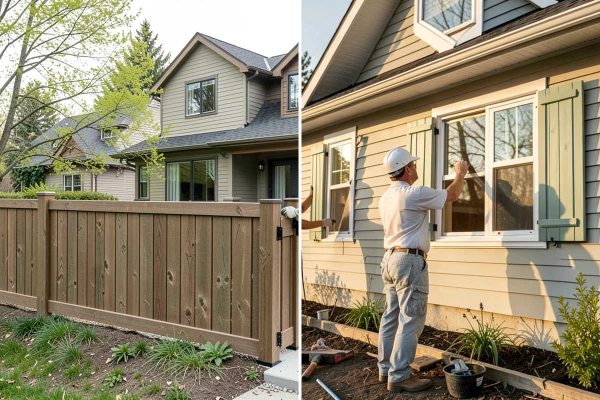 Siding Painting in Puyallup, Pierce County, WA - Wash and scrape loose or failing paint