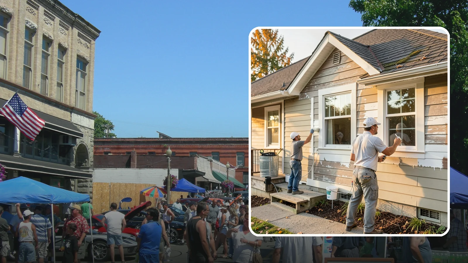 Siding Painting in Snohomish, Snohomish County, WA - We prep and paint existing siding to renew its appearance and reinforce its defense against PNW moisture.