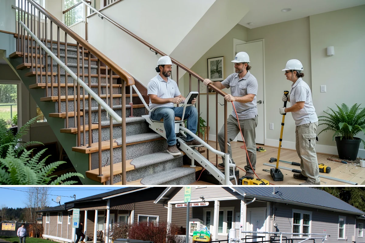 Siding Painting in South Prairie, Pierce County, WA - Dry, mild weather from late spring through early fall lets exterior paint cure properly before the rains return.