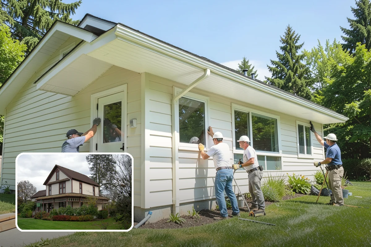 Siding Painting in Sumner, Pierce County, WA - Renews faded, chalking, or peeling siding