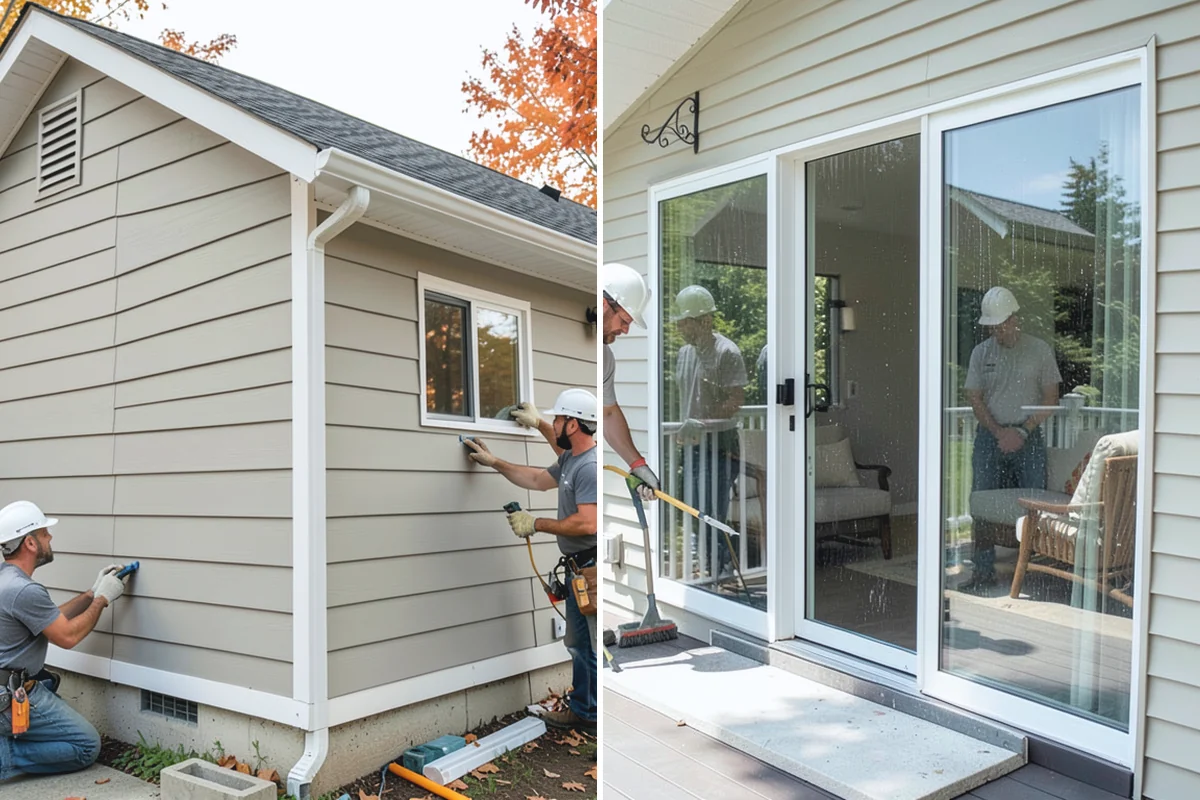 Siding Repair in Bonney Lake, Pierce County, WA - Inspect the damage and trace the source of intrusion