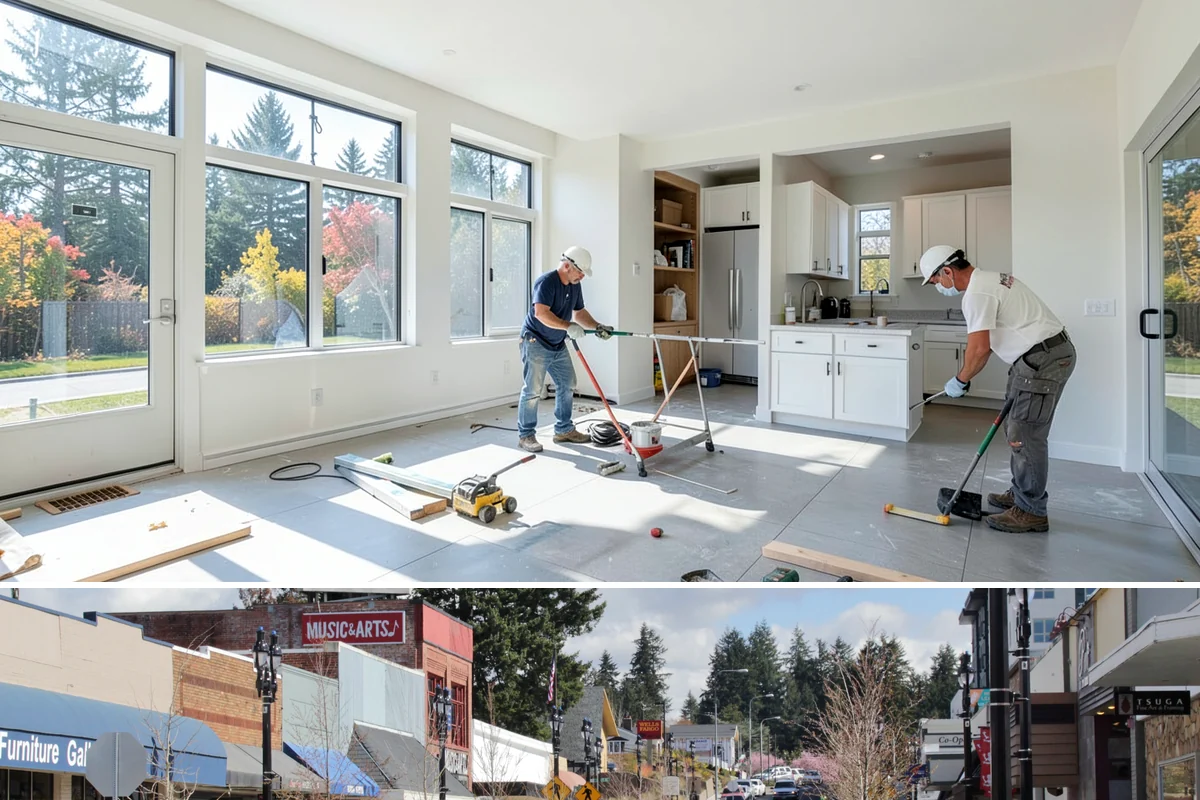 Siding Repair in Bothell, King County, WA - We handle siding repairs year-round and prioritize emergency leak calls during the rainy season.