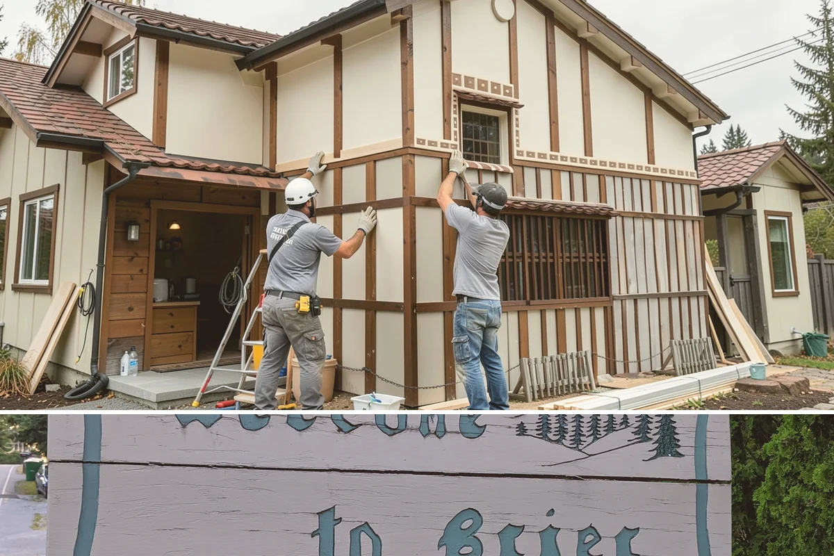 Siding Repair in Brier, Snohomish County, WA - We handle siding repairs year-round and prioritize emergency leak calls during the rainy season.
