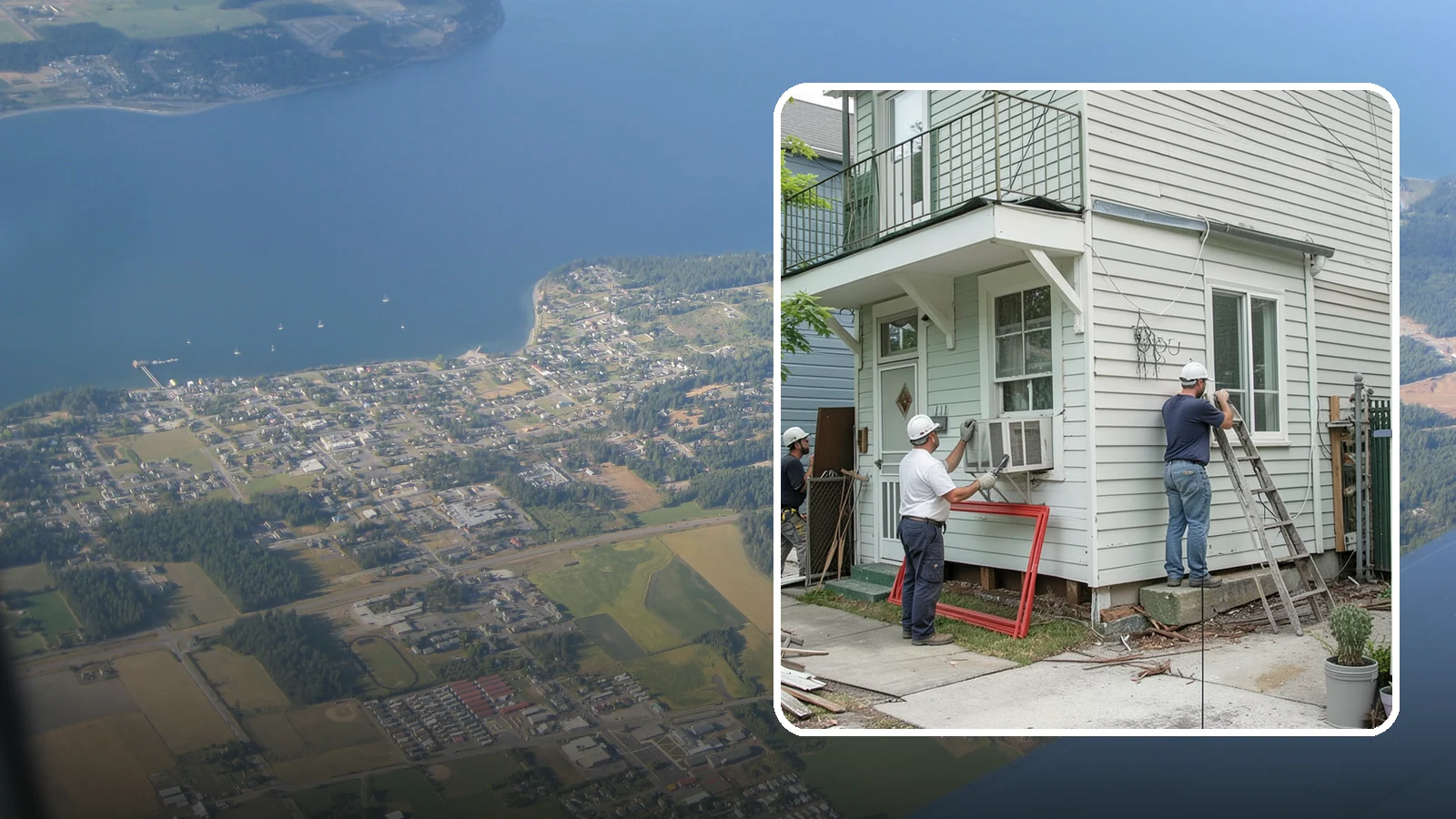Siding Repair in Coupeville, Island County, WA - We repair damaged, cracked, or water-infiltrated siding to stop leaks before they turn into costly rot.