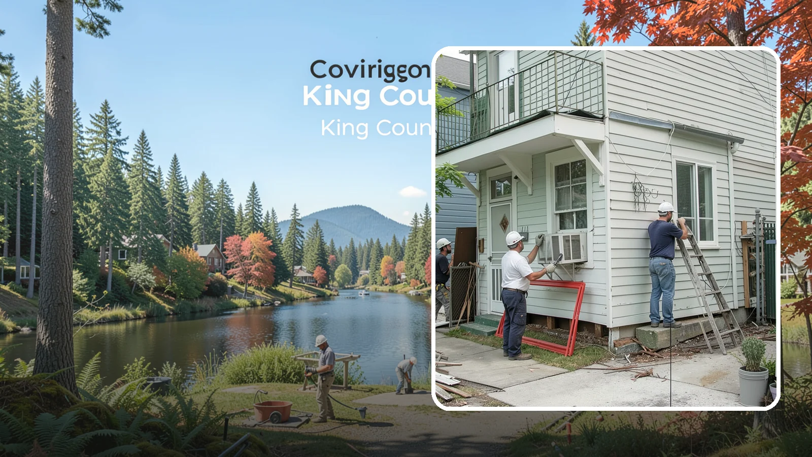 Siding Repair in Covington, King County, WA - We repair damaged, cracked, or water-infiltrated siding to stop leaks before they turn into costly rot.