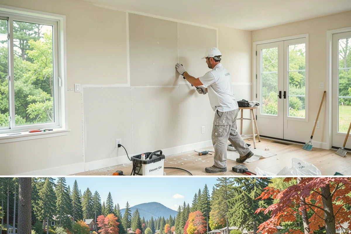 Siding Repair in Covington, King County, WA - We handle siding repairs year-round and prioritize emergency leak calls during the rainy season.