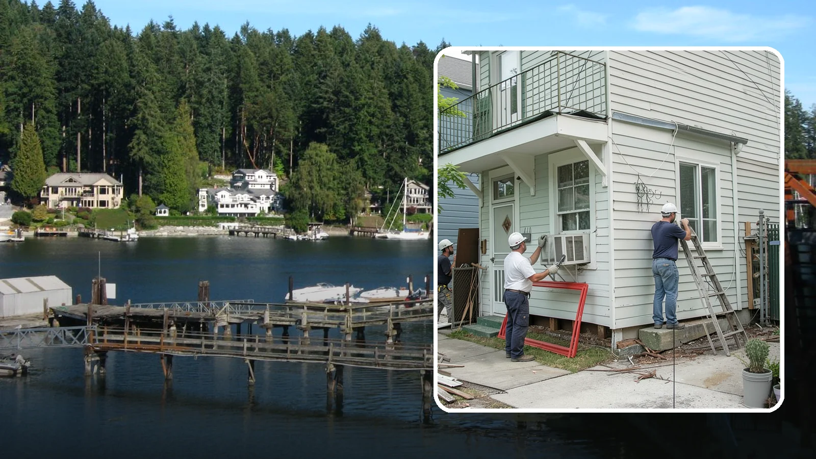 Siding Repair in Gig Harbor, Pierce County, WA - We repair damaged, cracked, or water-infiltrated siding to stop leaks before they turn into costly rot.