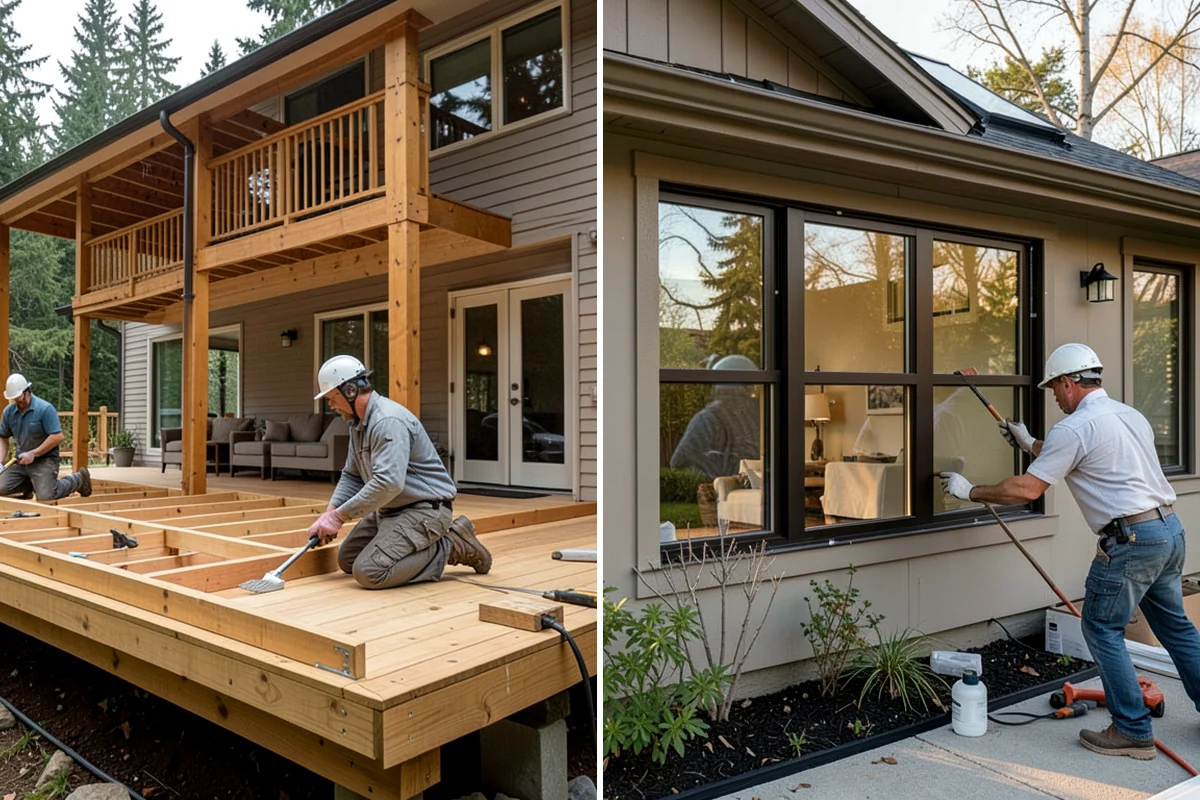 Siding Repair in Gig Harbor, Pierce County, WA - Inspect the damage and trace the source of intrusion