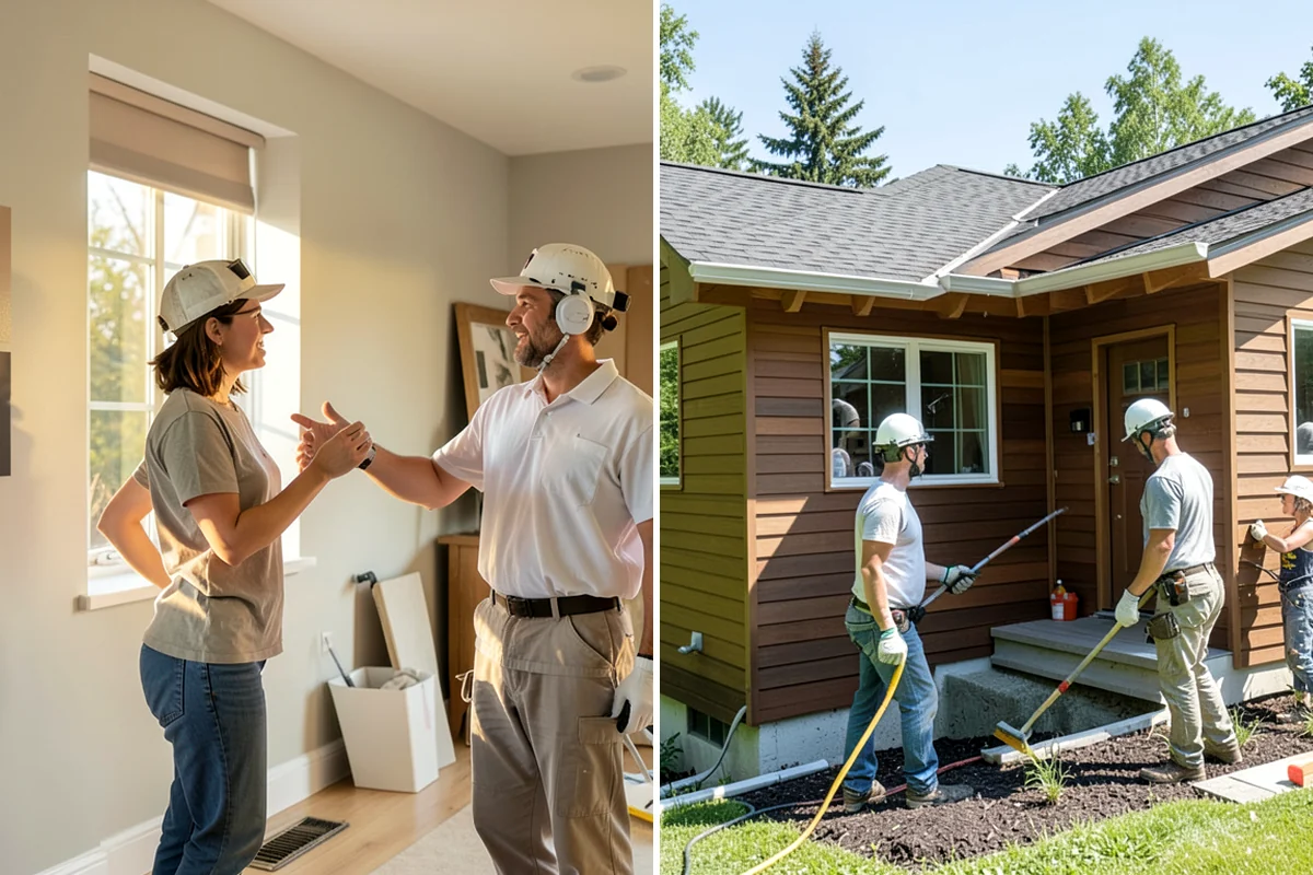 Siding Repair in Kenmore, King County, WA - Inspect the damage and trace the source of intrusion