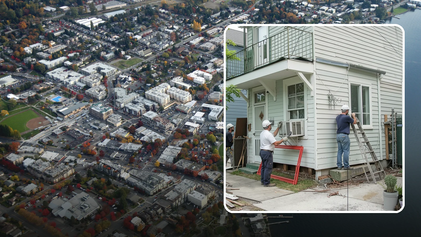 Siding Repair in Kirkland, King County, WA - We repair damaged, cracked, or water-infiltrated siding to stop leaks before they turn into costly rot.