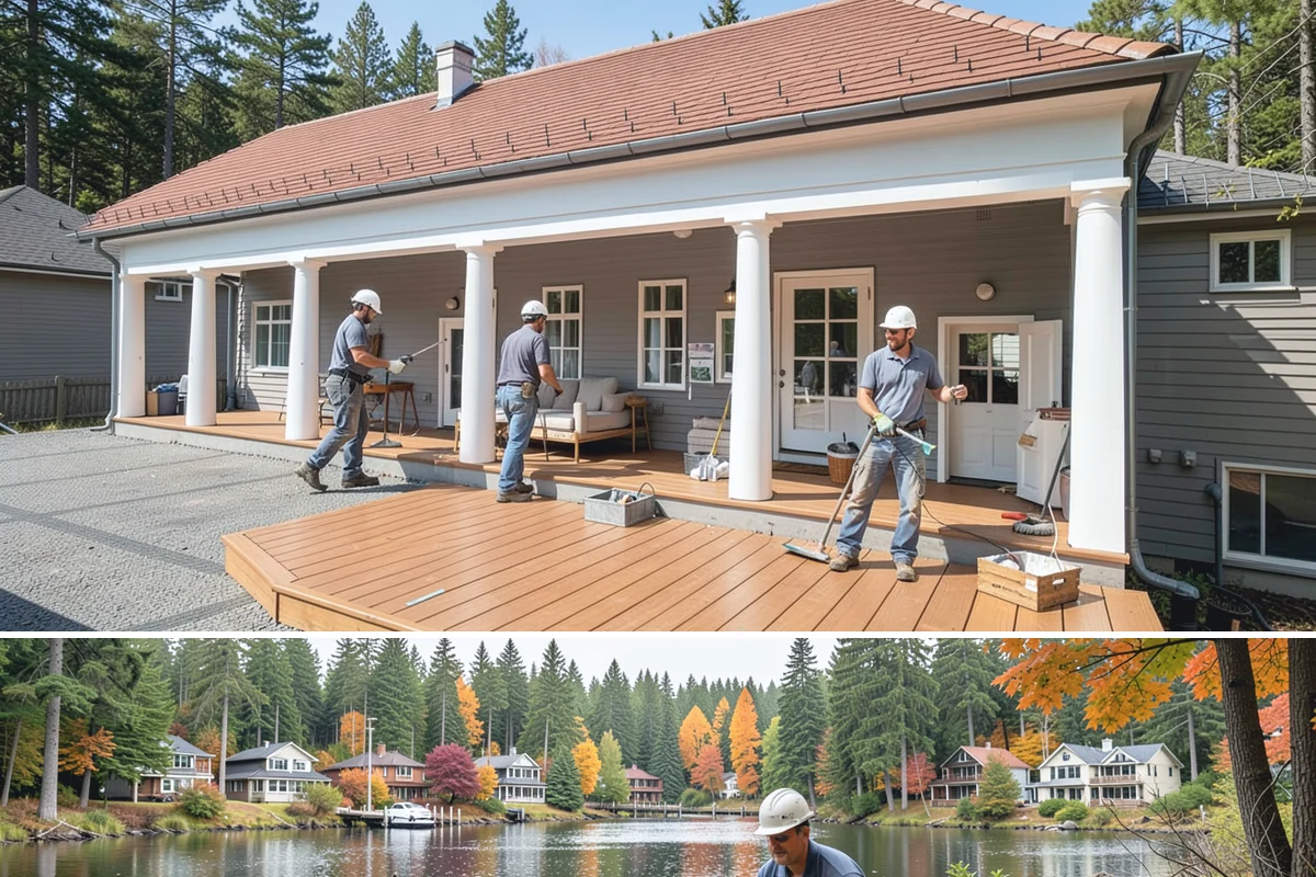 Siding Repair in La Conner, Skagit County, WA - We handle siding repairs year-round and prioritize emergency leak calls during the rainy season.