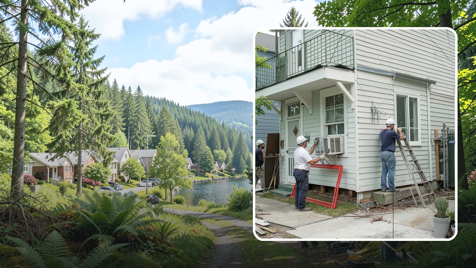 Siding Repair in Lake Forest Park, King County, WA - We repair damaged, cracked, or water-infiltrated siding to stop leaks before they turn into costly rot.