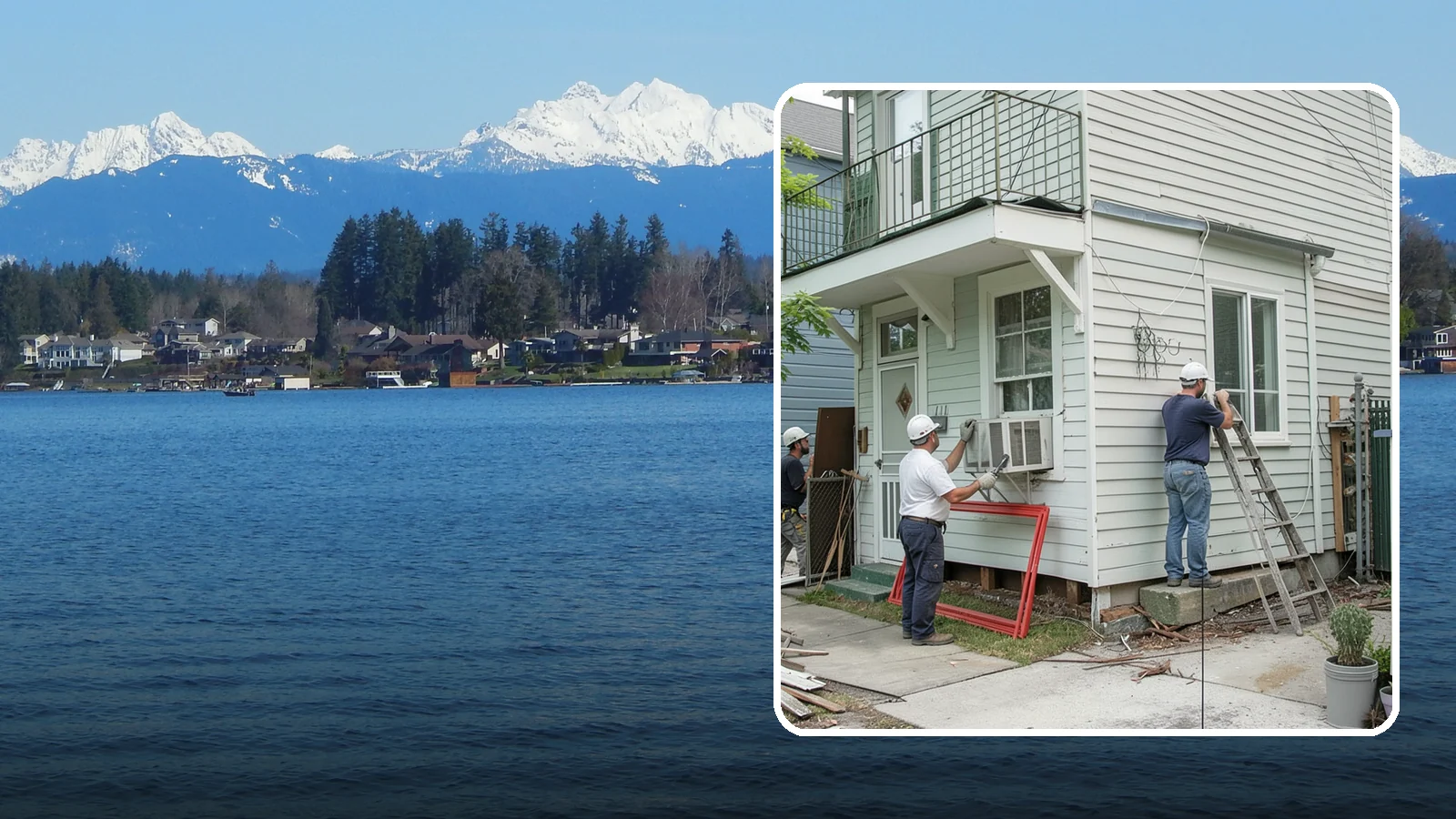 Siding Repair in Lake Stevens, Snohomish County, WA - We repair damaged, cracked, or water-infiltrated siding to stop leaks before they turn into costly rot.